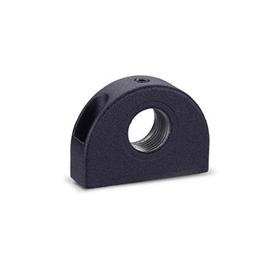 GN 412.1 Zinc Die-Cast Mounting Blocks, for Indexing Plungers / Cam Action Indexing Plungers Identification no.: 1 - Mounting from the front