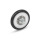 GN 753 Plastic Guide Rollers Type: KR - Circular (O-ring)
Identification no.: 2 - Stud with external thread