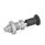 GN 817.2 Stainless Steel Indexing Plungers, Lock-Out and Non Lock-Out, with Extended Height Knob Material: NI - Stainless steel
Type: CK - Lock-out, with lock nut
