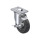 WN 22893.1 Roulettes à usage moyen en acier, roue / noyau en polypropylène, version légère Type de support: LF - Support pivotant avec plaque de montage, et frein de roue