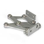 Stainless Steel Multiple-Joint Hinges, Concealed, with Opening Angle of 120°
