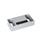 GN 4470 Zinc Die-Cast Magnetic Catches, with Rubberized Magnetic Surface Type: A2 - Magnetic surface top, with slotted hole
Identification: W - Without strike plate
Finish: SR - Silver, RAL 9006, textured finish