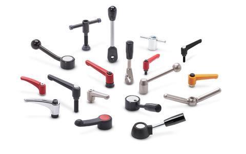 M6 M8 M10 M12 M16 L-Shaped Clamping Hand Grip Machine Knobs Fixing Handle Adjustable Female or Male Thread Xiedeai Hardware Tools Clamping Lever Handle