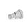 GN 822.7 Stainless Steel Mini Indexing Plungers, Lock-Out and Non Lock-Out, with Hidden Lock Mechanism Type: CN - Lock-out, with stainless steel knob