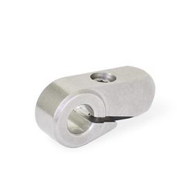 GN 150.5 Stainless Steel Split Hubs, for Gear Lever Handles 