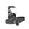 GN 115.8 Zinc Die-Cast Cam Locks with Hook, with Plastic Operating Elements / Operation with Key Type: SUT - With T-handle (Keyed differently)
Identification no.: 1 - Without latch bracket
Finish (Housing collar): SW - Black, RAL 9005, textured finish