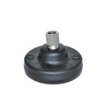 Stainless Steel "PolyMount"™ Leveling Mounts, Plastic Base, Tapped Socket Type