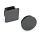 WN 991 Inch Size, Plastic Tube End Plugs, Round or Square, for Construction Tubes 
