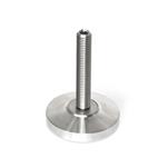 Stainless Steel Leveling Feet, with or without Plastic / Rubber Cap