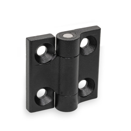 Hinges  GN 437.4: Zinc Die-Cast, with 4 Indexing Positions