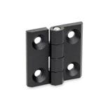 Zinc Die-Cast or Aluminum Hinges, with Countersunk Bores or Threaded Studs
