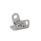 GN 801.3 Soporte del sensor de acero inoxidable, para liberación rápida con base horizontal, con / sin sensor Tipo: V - Para brida de apriete con palanca de tensión vertical
Indentificación núm.: 2 - Sin sensor de proximidad