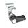 GN 115.8 Zinc Die-Cast Cam Latches with Hook, with Plastic Operating Elements Type: HG - With lever
Identification no.: 2 - With latch bracket
Finish (Housing collar): SW - Black, RAL 9005, textured finish