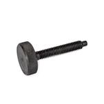 Steel Knurled Thumb Screws, with Dog Point