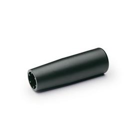 EN 519.1 Technopolymer Plastic Cylindrical Handles, Press-On Type 