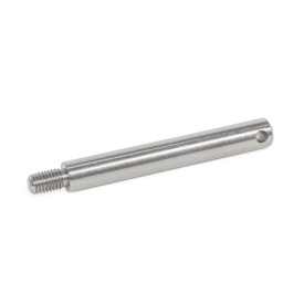 EN 6473.2 Stainless Steel Connecting Elements, Retaining Rod, for EN 6471 / EN 6472 / EN 6473.1 Type: HA - Retaining rod with threaded stud