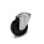 EN 22894 Roulettes à usage moyen en acier / inox, roue / noyau en résine phénolique, version pour charges légères et températures élevées Type de roulement: G - Roulement à friction
Type (support): R - Support pivotant avec trou central
Codage: L - Version pour charges légères
Matériau (support): ST - Tôle d'acier, zingué
