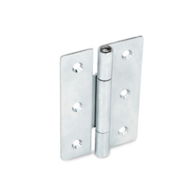 GN 136 Steel Sheet Metal Hinges, Square or Vertically Extended Material: ST - Steel<br />Type: C - With countersunk holes<br />Length: l2 (1,5) - 1.5 times extended