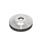 GN 6311.5 Stainless Steel Thrust Pads, for Grub Screws DIN 6332 Type: R - With rubber cap, non-skid