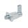 GN 722.5 Steel Indexing Plungers, Lock-Out, with Mounting Flange, with Latch Type: E - With latch, lock-out
Finish: ZB - Zinc plated, blue passivated finish