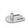 GN 43 Inch Thread, Stainless Steel Leveling Feet, Tapped Socket or Threaded Stud Type, with Slotted Mounting Hole, Rectangular Shape Type (Base): G3 - With rubber pad, vulcanized, black, with 2 slotted holes
Version (Stud / Socket): X - External hex, tapped socket type