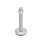 GN 31 Metric Thread, Stainless Steel Leveling Feet, Tapped Socket or Threaded Stud Type, with Rubber Pad Type (Base): B3 - Matte shot-blasted finish, rubber pad vulcanized, black
Version (Stud / Socket): TK - With nut, wrench flat at the bottom