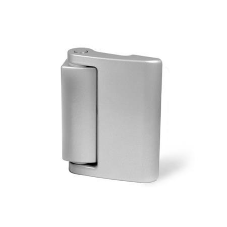 Hinges without Switch GN 139.2: Zinc Die-Cast, to Accompany GN 139.1 Hinges with Integrated Safety Switch