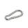 GN 5299 Steel / Stainless Steel Carabiners Type: C - Open eye
Material: A4 - Stainless steel