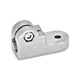 GN 275 Stainless Steel Swivel Clamp Connectors Material: NI - Stainless steel<br />Identification No.: 2 - With stainless steel socket cap screw DIN 912