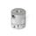 GN 2240 Accouplements à clabots en élastomère / aluminium, avec moyeu à serrage, avec alésages métriques ou en pouces Code d'alésage: K - Avec rainure de clavette (de d<sub>1</sub> = 30 mm)
Dureté: WS - 92 Shore A, blanc